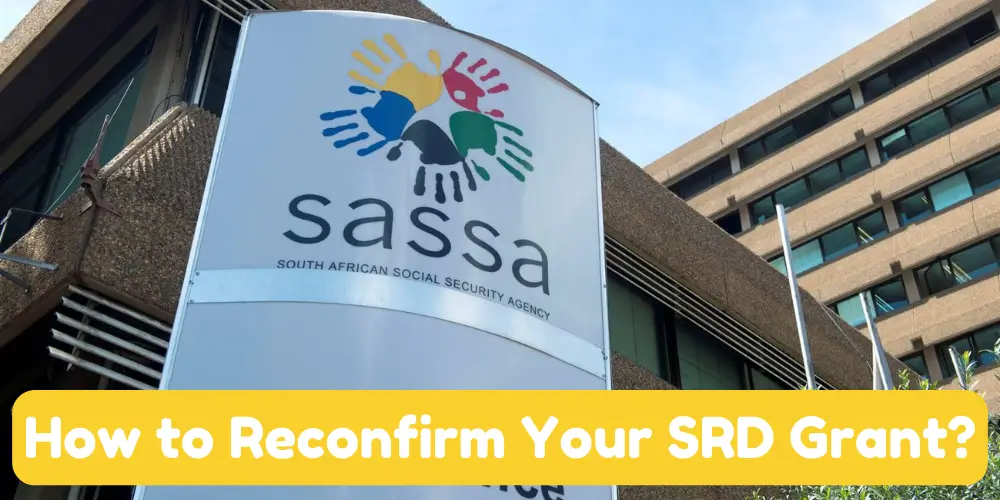 How to Reconfirm Your SRD Grant