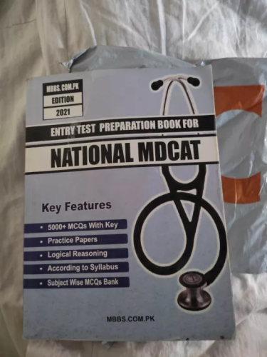 National MDCAT Book Latest Edition 2022 - MBBS.NET.PK photo review