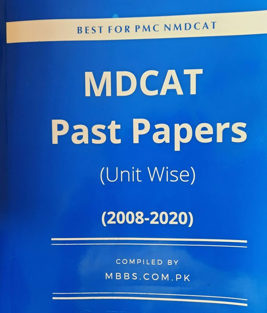 MDCAT Past Papers 2024 Unit Wise 2008 2023 Past Paper Book